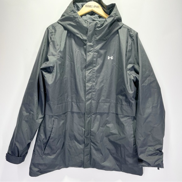 Under Armour Storm Coldgear Infrared Insulated 3-in-1 Jacket Hooded Anorak - Picture 6 of 10